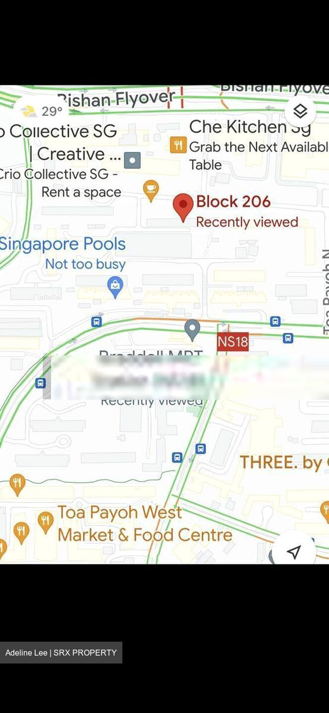 Blk 206 Toa Payoh North (Toa Payoh), HDB 3 Rooms #570908591